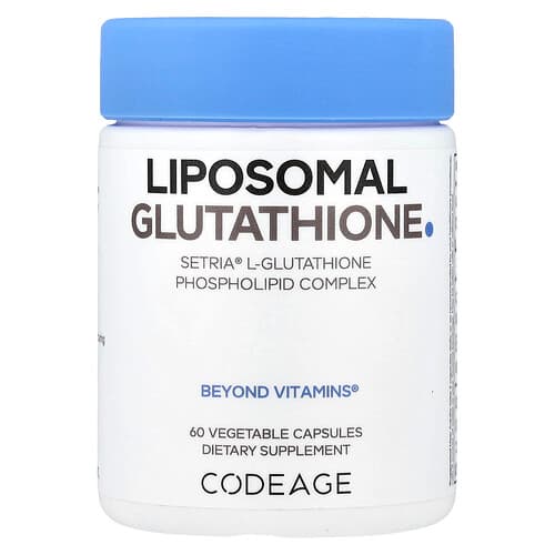 Codeage, Liposomal Glutathione, 60 Vegetable Capsules (250 mg per Capsule)