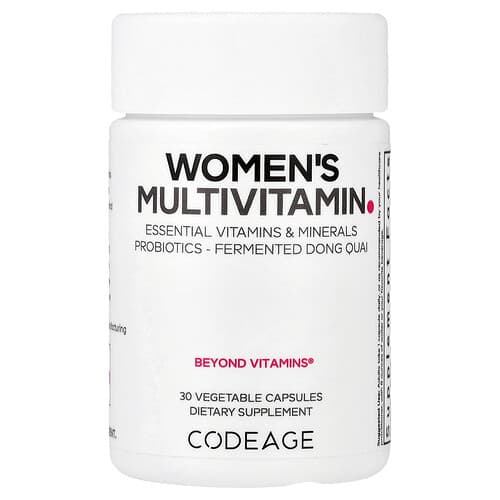 Codeage, Women's Multivitamin, 30 Vegetable Capsules