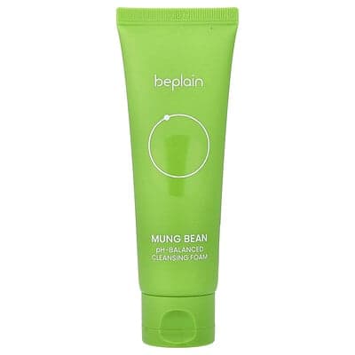 Beplain, Mung Bean, pH-Balanced Cleansing Foam, 2.7 fl oz (80 ml)