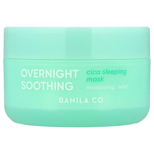 Banila Co, Overnight Soothing Cica Sleeping Beauty Mask, 3.38 fl oz (100 ml)