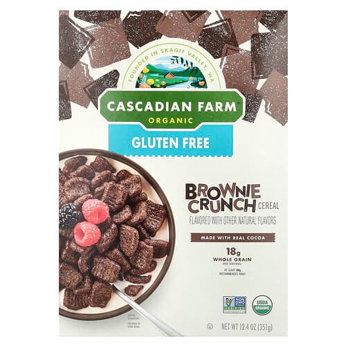 Cascadian Farm, Organic Brownie Crunch Cereal, 12.4 oz (351 g)