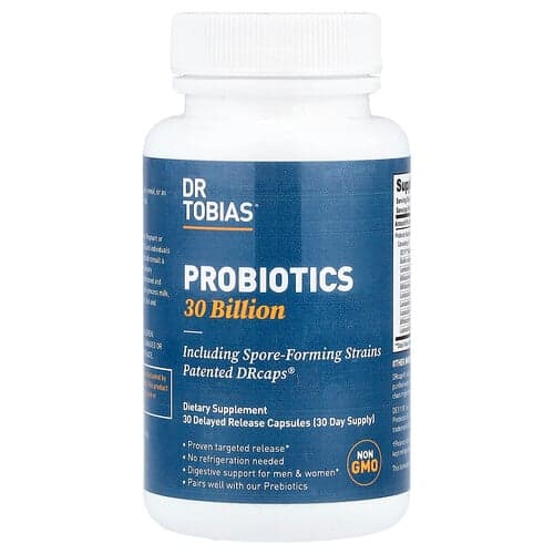 Dr. Tobias, Probiotics 30 Billion, 30 Delayed Release Capsules