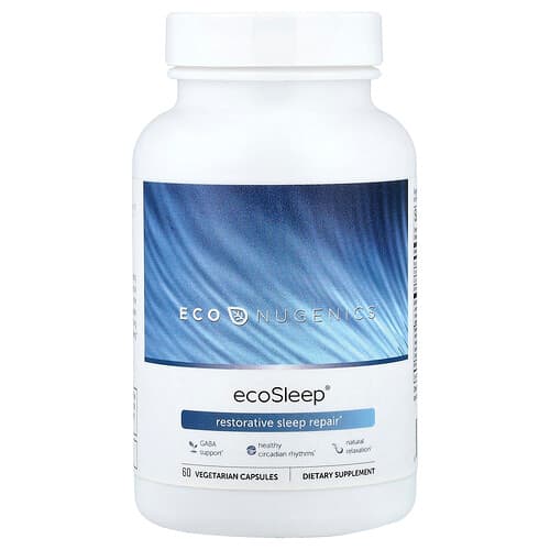 Econugenics, ecoSleep®, 60 Vegetarian Capsules