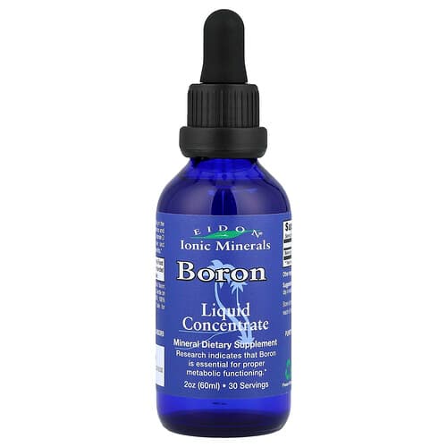 Eidon Ionic Minerals, Boron, Liquid Concentrate, 2 oz (60 ml)