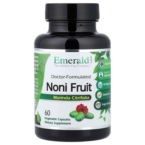 Emerald Laboratories, Noni Fruit, 60 Vegetable Capsules (500 mg per Capsule)