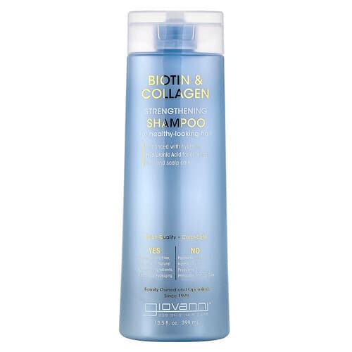 Giovanni, Biotin & Collagen Strengthening Shampoo, 13.5 fl oz (399 ml)