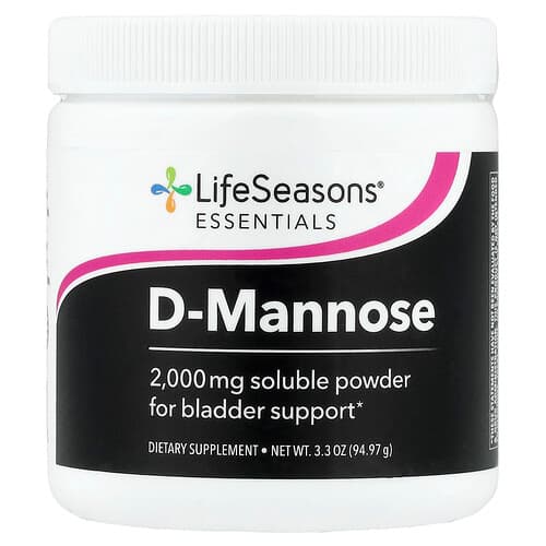 LifeSeasons, D-Mannose, 3.3 oz (94.97 g)