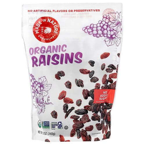 Made in Nature, Organic Raisins, 12 oz (340 g)