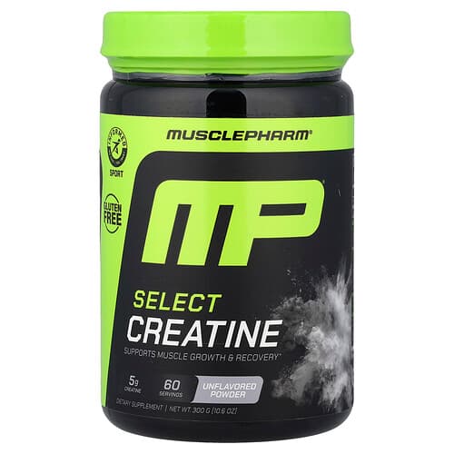 MusclePharm, Select Creatine, Unflavored, 10.6 oz (300 g)