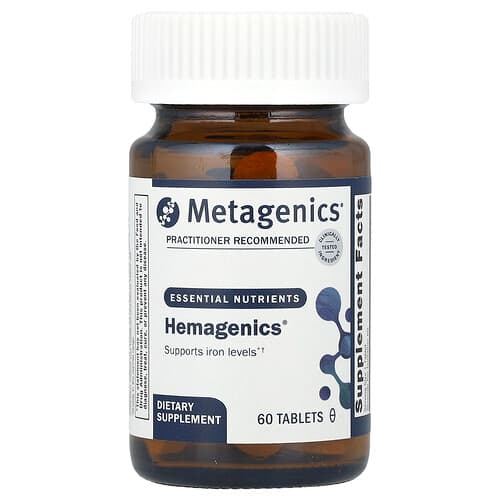 Metagenics, Hemagenics®, 60 Tablets