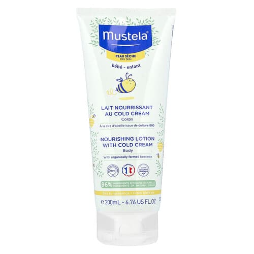 Mustela, Baby, Nourishing Body Lotion With Cold Cream, 6.76 fl oz (200 ml)