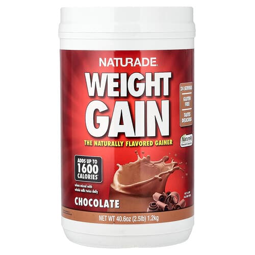 Naturade, Weight Gain, Chocolate, 2.5 lb (1.2 kg)