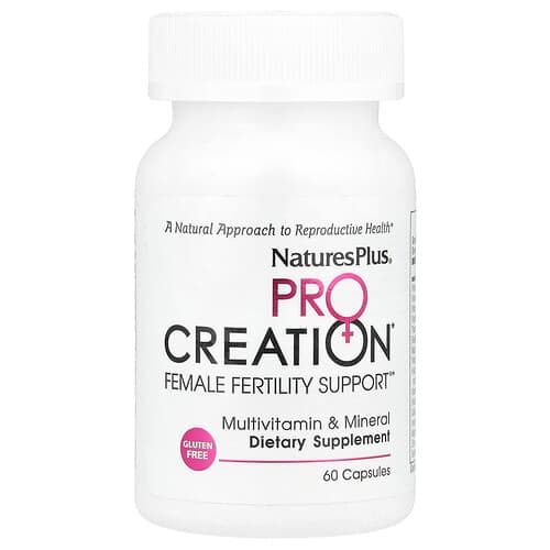 NaturesPlus, ProCreation, Female Fertility Support, 60 Capsules