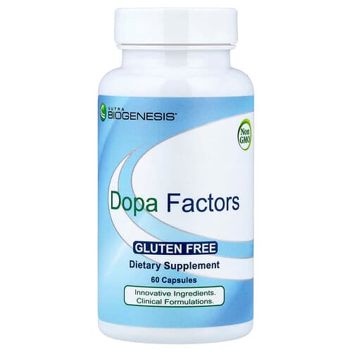 Nutra BioGenesis, Dopa Factors, 60 Capsules