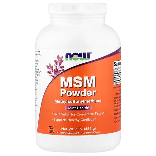 NOW Foods, MSM Powder, 1 lb (454 g)