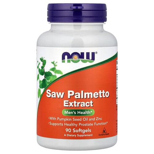 NOW Foods, Saw Palmetto Extract, 90 Softgels