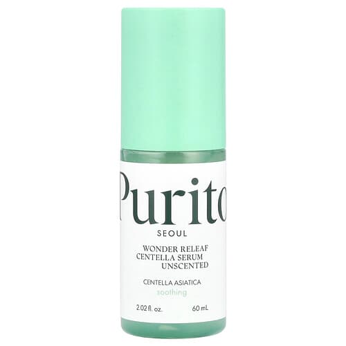 Purito, Wonder Releaf Centella Serum, Unscented , 2.02 fl oz (60 ml)