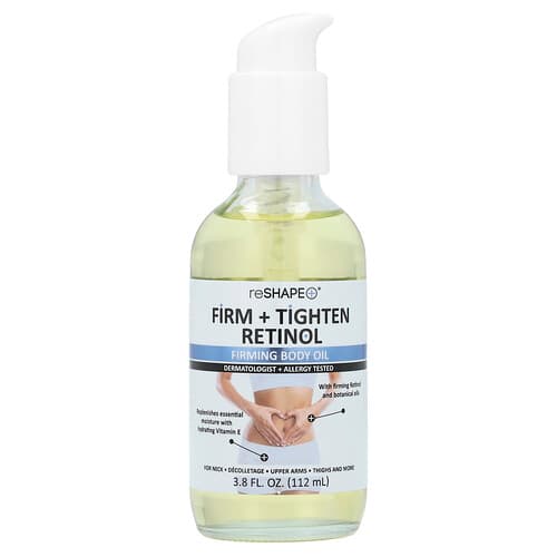 Reshape Plus, Firm + Tighten Retinol, Firming Body Oil, 3.8 fl oz (112 ml)