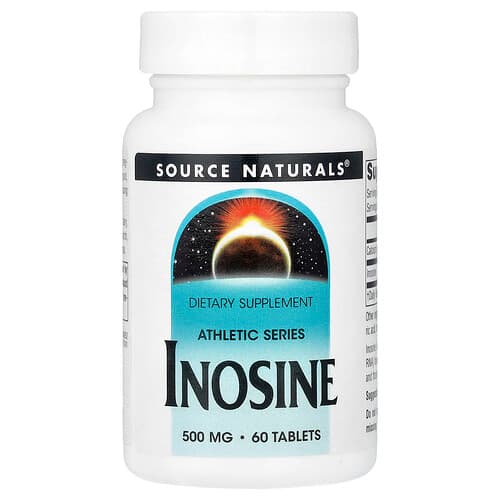 Source Naturals, Athletic Series, Inosine, 60 Tablets