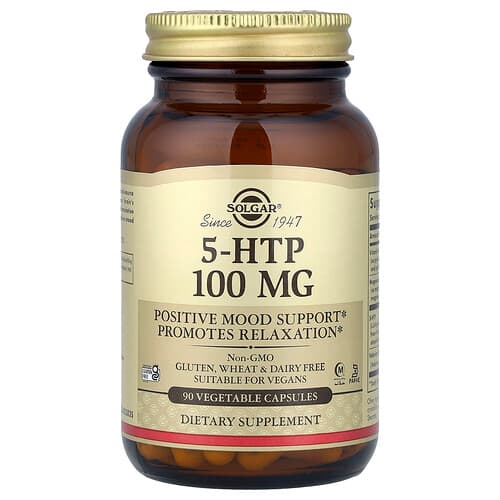 Solgar, 5-HTP, 90 Vegetable Capsules
