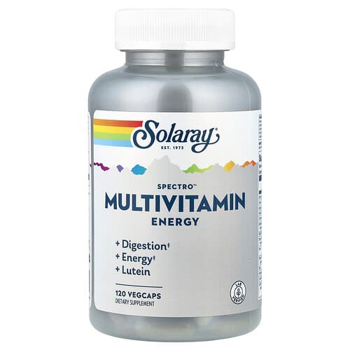 Solaray, Spectro™ Multivitamin, Energy, 120 VegCaps
