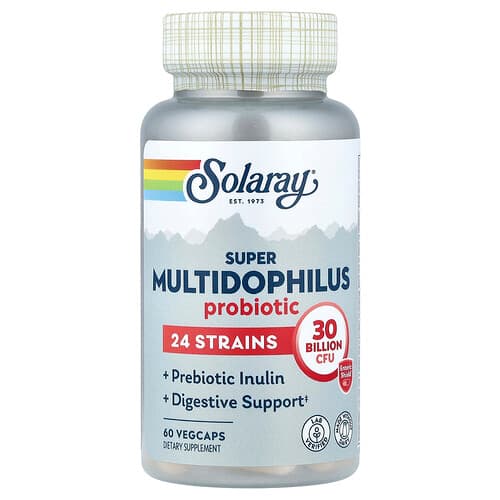 Solaray, Super Multidophilus Probiotic, 60 VegCaps