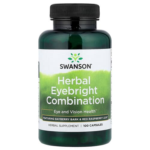 Swanson Vitamins, Herbal Eyebright Combination, 100 Capsules