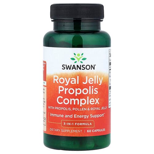 Swanson Vitamins, Royal Jelly Propolis Complex, 60 Capsules