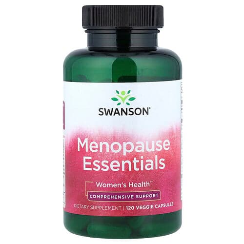 Swanson Vitamins, Menopause Essentials, Women's Health, 120 Veggie Capsules