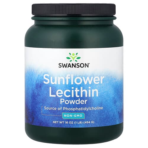 Swanson Vitamins, Sunflower Lecithin Powder, 1 lb (454 g)