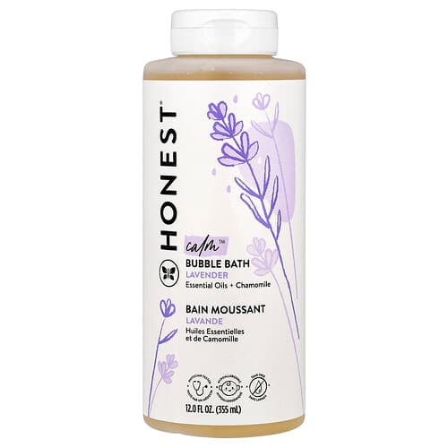 The Honest Company, Calm™, Bubble Bath, Lavender, 12 fl oz (355 ml)