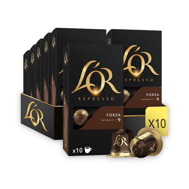 Espresso Forza - 100 Coffee Capsules