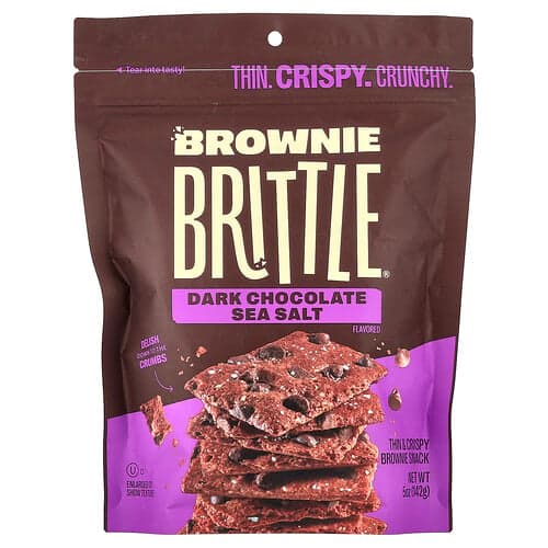 Sheila G's, Brownie Brittle®, Dark Chocolate Sea Salt, 5 oz (142 g)