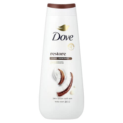 Dove, Restore Body Wash, Coconut + Cocoa Butter, 20 fl oz (591 ml)