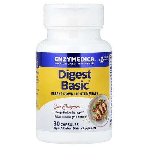 Enzymedica, Digest Basic®, 30 Capsules
