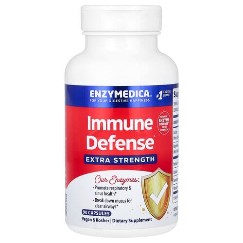 Enzymedica, Immune Defense, 90 Capsules