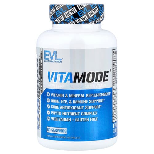 EVLution Nutrition, VitaMode®, High Performance Multivitamin, 120 Tablets