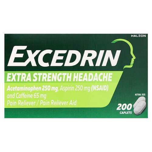 Excedrin, Headache, 200 Caplets