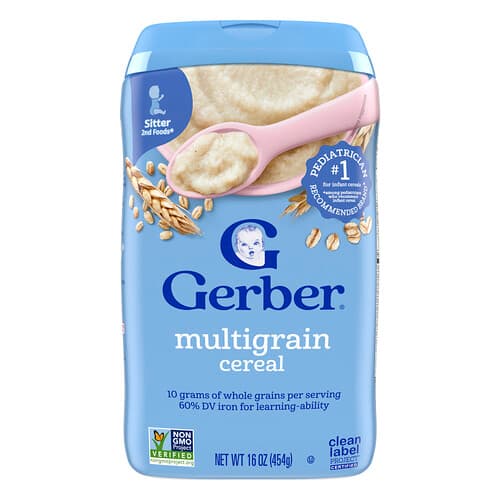Gerber, Multigrain Cereal, 2nd Foods®, 16 oz (454 g)