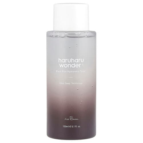 Haruharu, Wonder®, Black Rice Hyaluronic Toner, 5.1 fl oz (150 ml)
