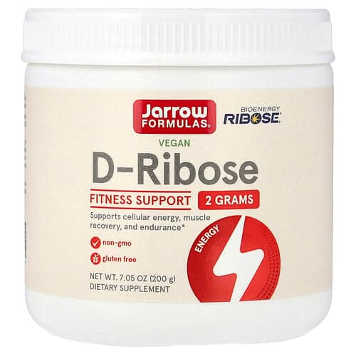 Jarrow Formulas, Vegan D-Ribose, 7.05 oz (200 g)