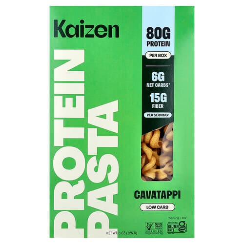 Kaizen, Protein Pasta, Cavatappi, 8 oz (226 g)