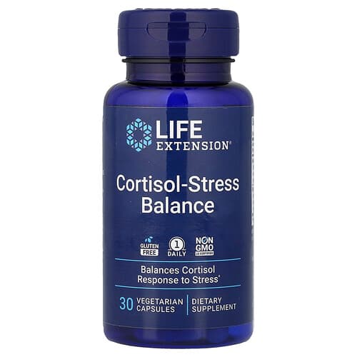 Life Extension, Cortisol-Stress Balance, 30 Vegetarian Capsules
