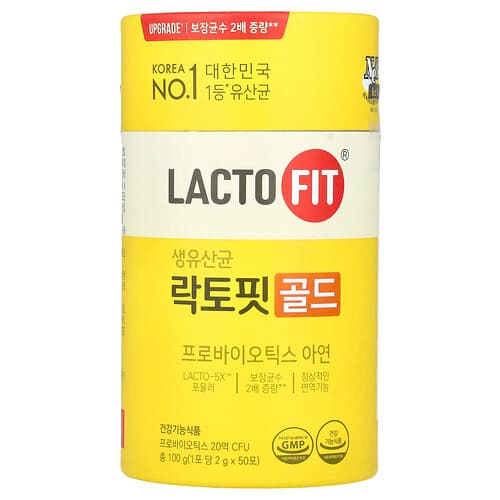 Lactofit, Probiotic, Gold , 50 Sticks, (2 g) Each