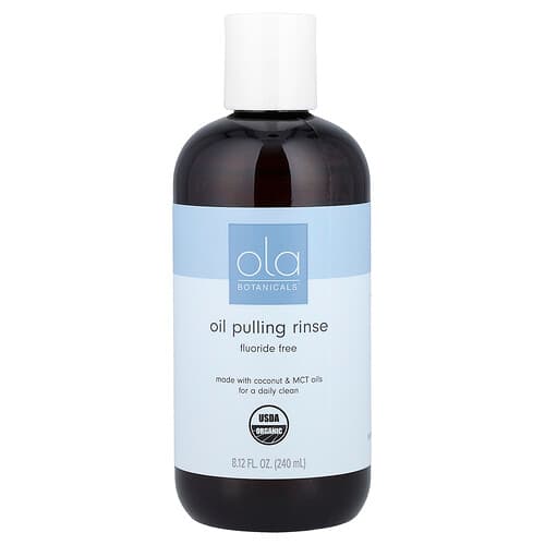 Dr. Mercola, Oil Pulling Rinse, Fluoride Free , 8.12 fl oz (240 ml)