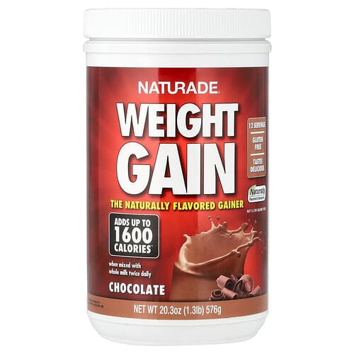 Naturade, Weight Gain, Chocolate, 1.3 lb (576 g)