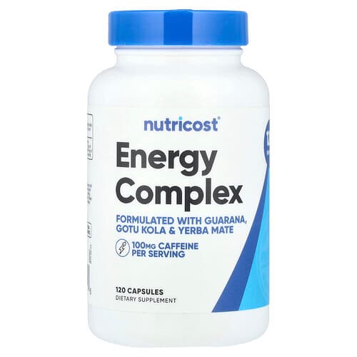 Nutricost, Energy Complex, 120 Capsules