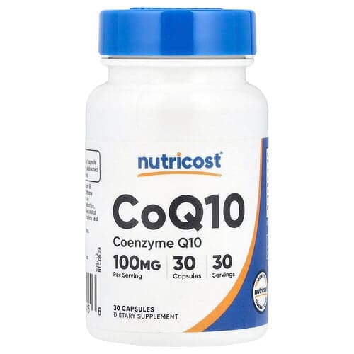Nutricost, CoQ10, 100 mg, 30 Capsules