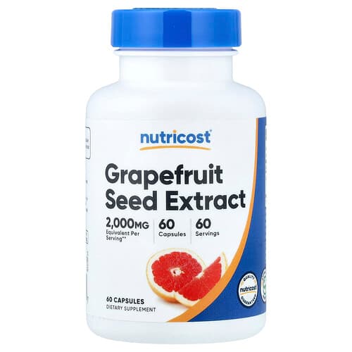 Nutricost, Grapefruit Seed Extract, 2,000 mg, 60 Capsules