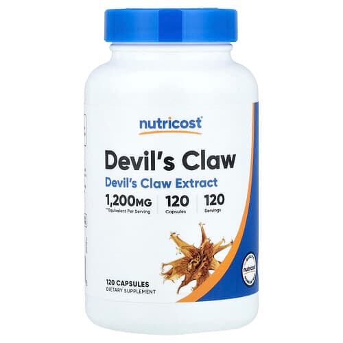 Nutricost, Devil's Claw, 300 mg, 120 Capsules